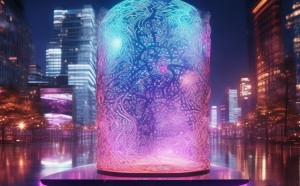 科技的视觉盛宴，从AI到虚拟现实，科技动态图片的美学之美